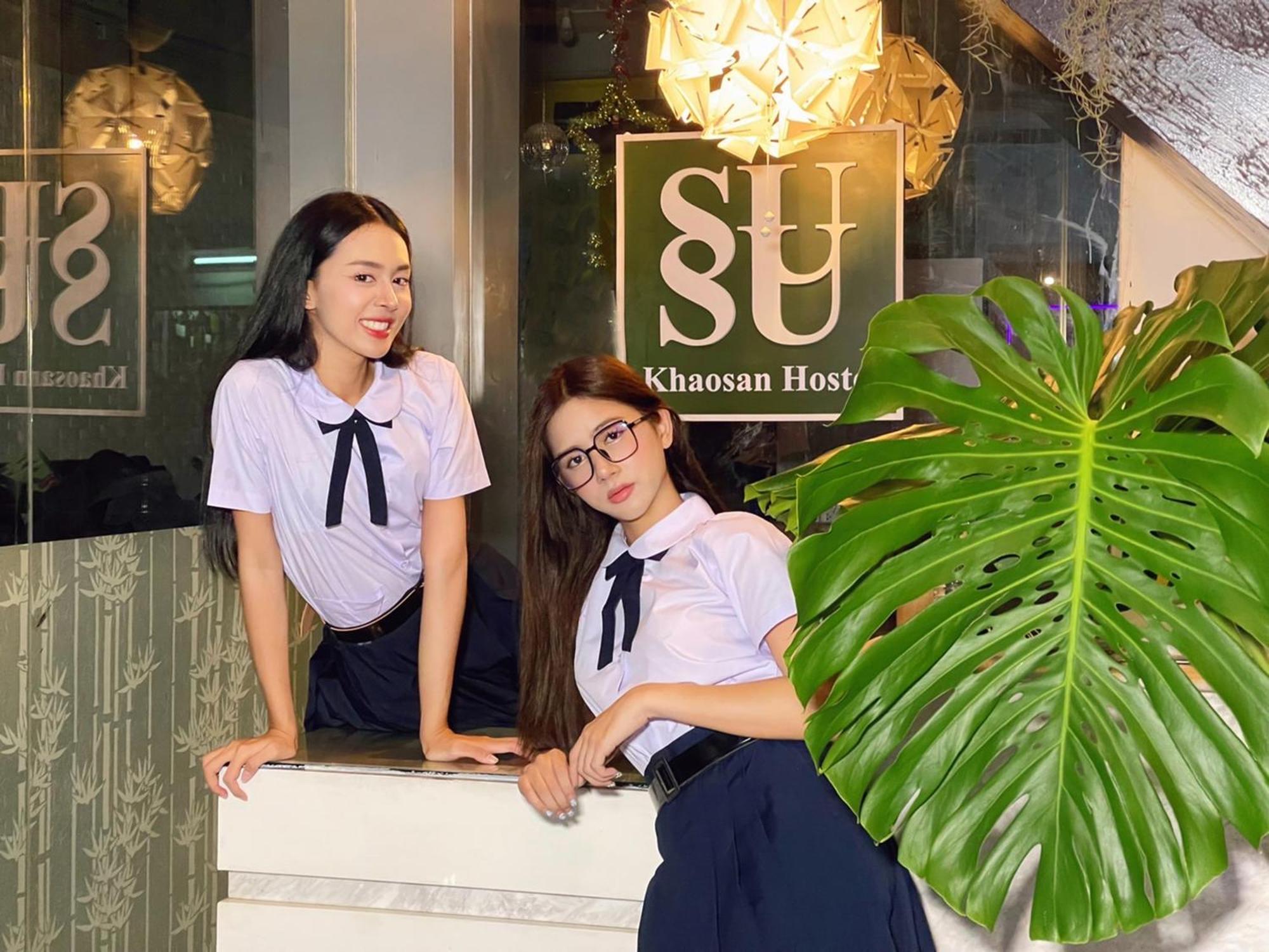 Susu Khaosan Hostel Bangkok Exterior photo
